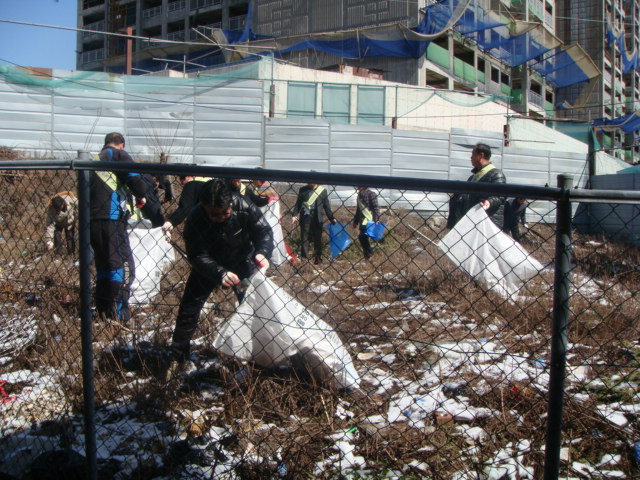 2010년 3월 환경캠페인 전개1